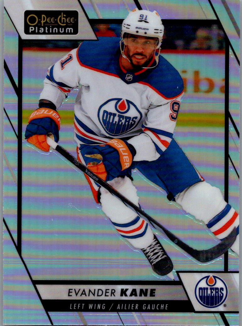 2023-24 O-Pee-Chee Platinum - Rainbow Evander Kane #62 front