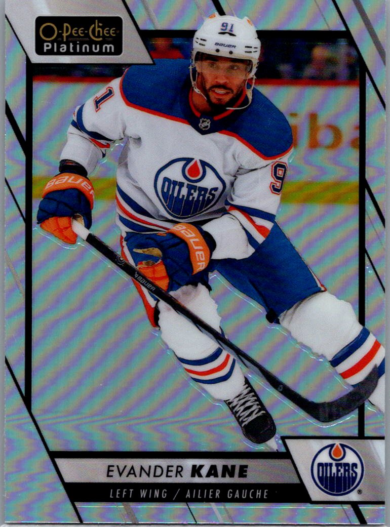 2023-24 O-Pee-Chee Platinum - Rainbow Evander Kane #62 front
