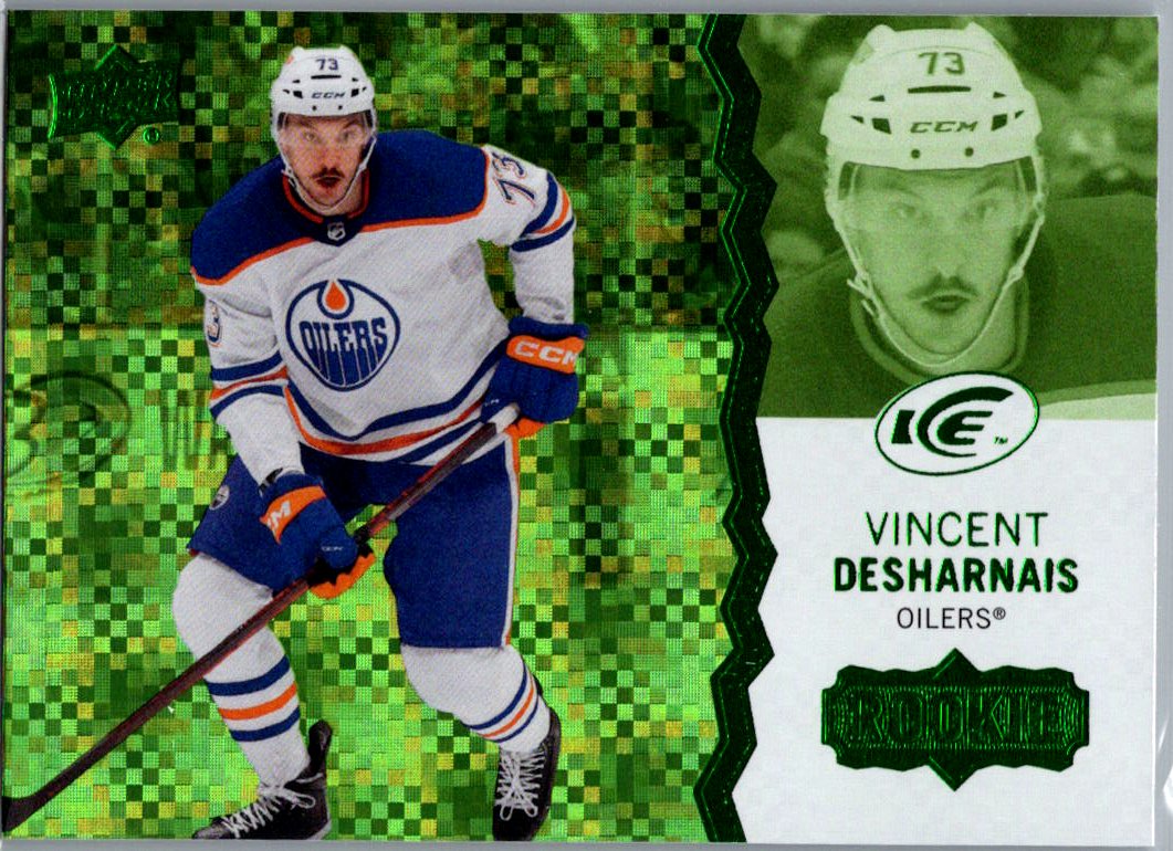 2023-24 Upper Deck Ice - Green Vincent Desharnais #132 front