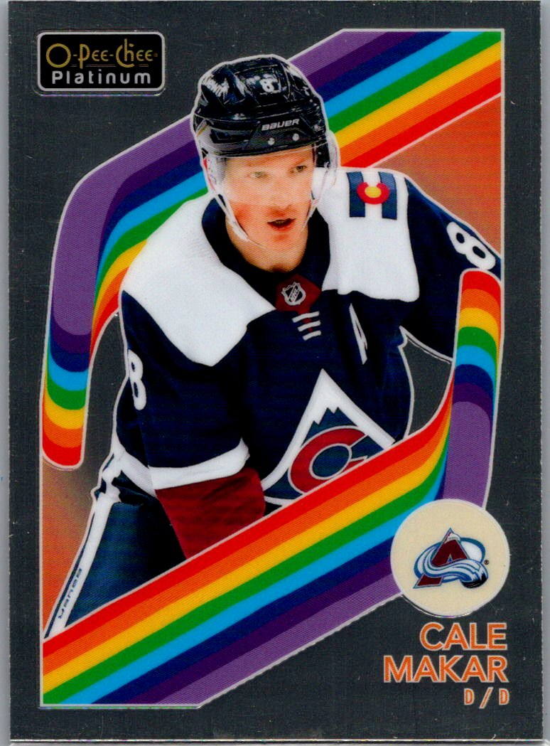 2023-24 O-Pee-Chee Platinum - Retro Cale Makar #R-14 front