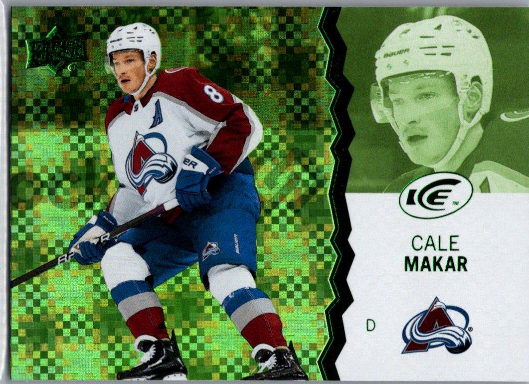 2023-24 Upper Deck Ice - Green Cale Makar #11 front