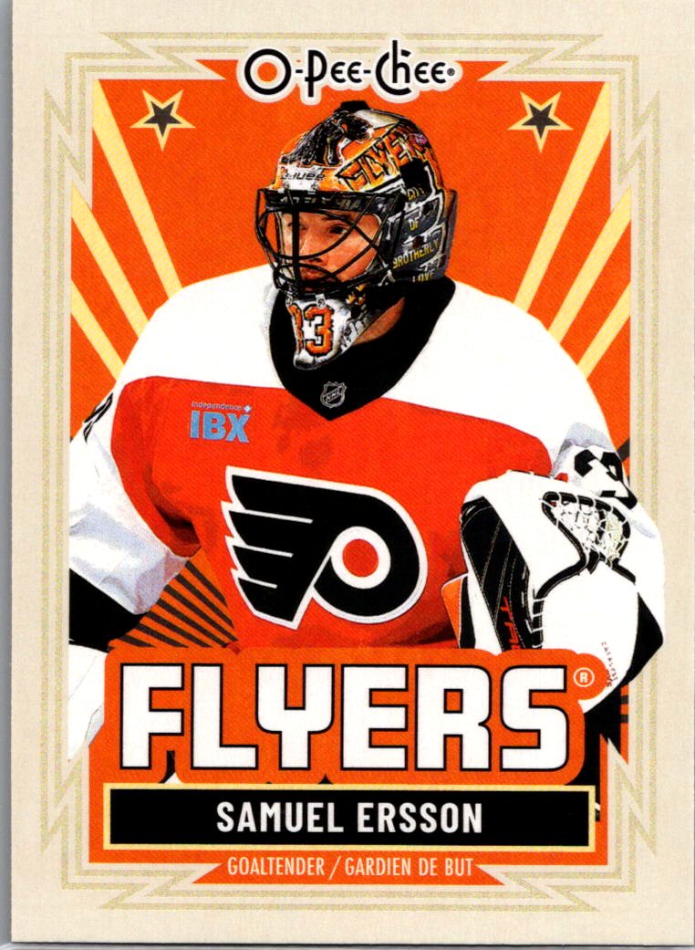 2025-26 O-Pee-Chee - Retro Samuel Ersson #314 front