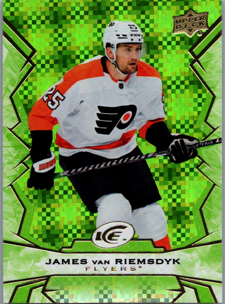 2022-23 Upper Deck Ice - Green James van Riemsdyk #14 front