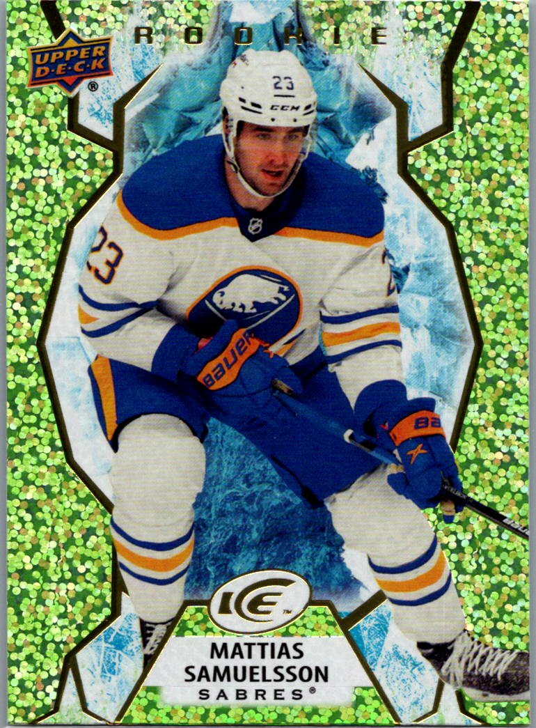 2021-22 Upper Deck Ice - Green Mattias Samuelsson #119 front