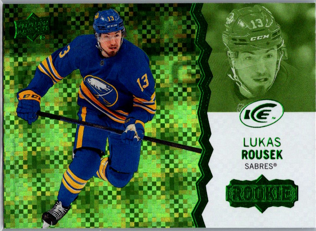2023-24 Upper Deck Ice - Green Lukas Rousek #119 front
