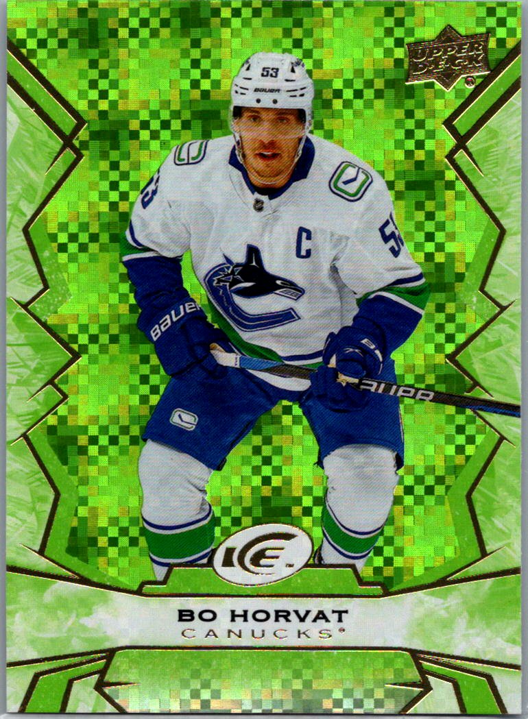 2022-23 Upper Deck Ice - Green Bo Horvat #49 front
