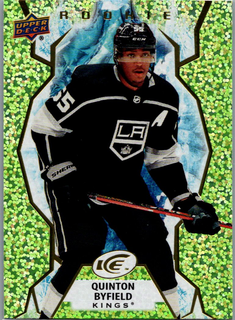 2021-22 Upper Deck Ice - Green Quinton Byfield #108 front