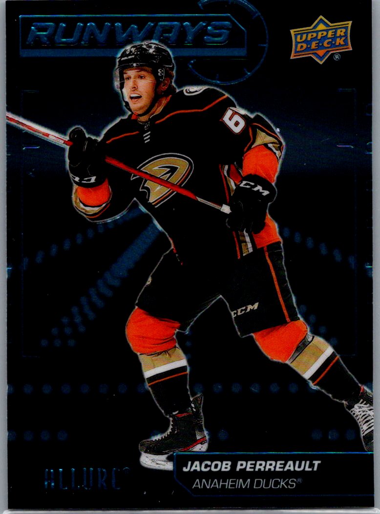 2022-23 Upper Deck Allure - Runways Jacob Perreault #RW-16 front