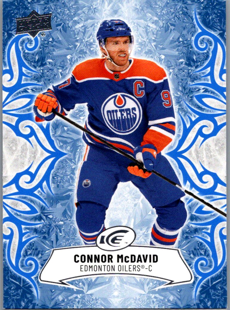 2024-25 Upper Deck Ice Connor McDavid #79 front