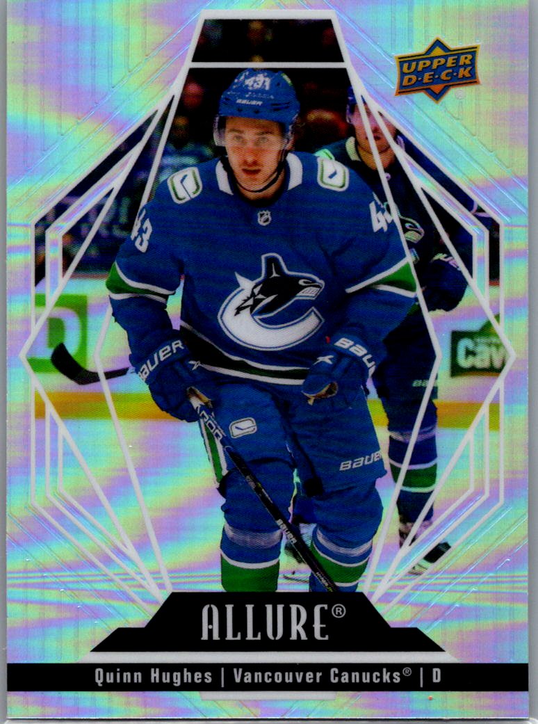 2022-23 Upper Deck Allure Quinn Hughes #96 front