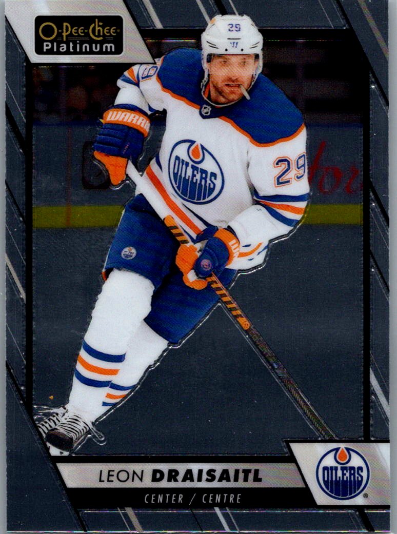 2023-24 O-Pee-Chee Platinum Leon Draisaitl #5 front