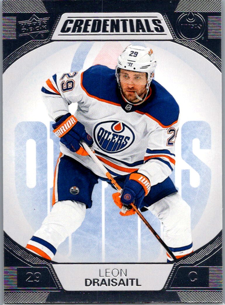 2022-23 Upper Deck Credentials Leon Draisaitl #34 front