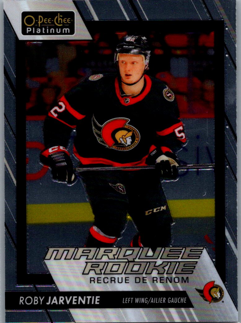 2023-24 O-Pee-Chee Platinum Roby Jarventie #233 RC front