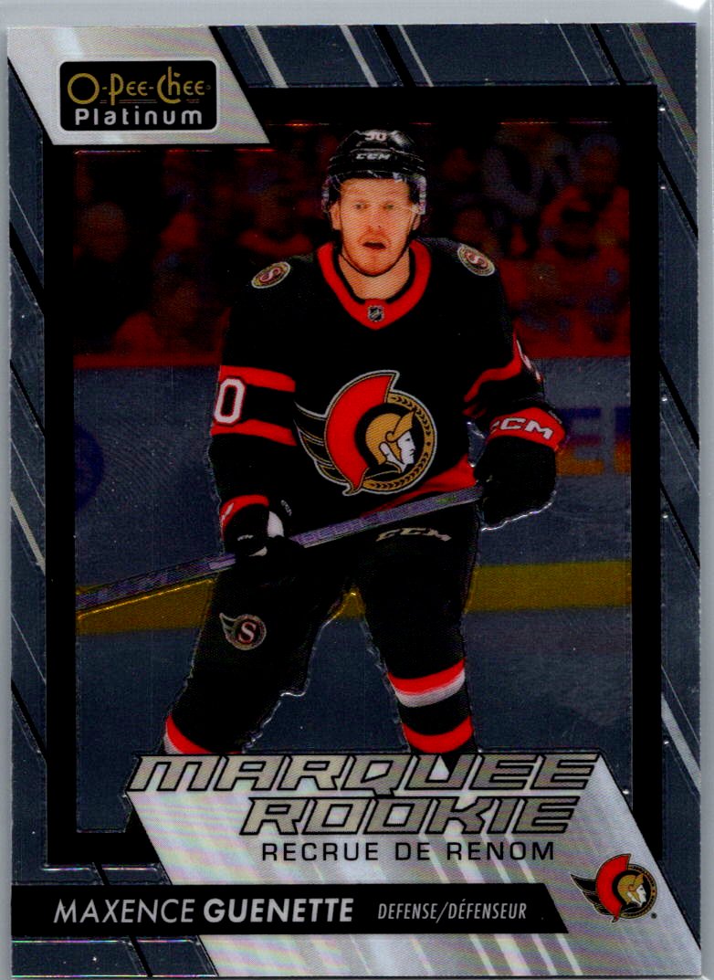2023-24 O-Pee-Chee Platinum Maxence Guenette #264 RC front