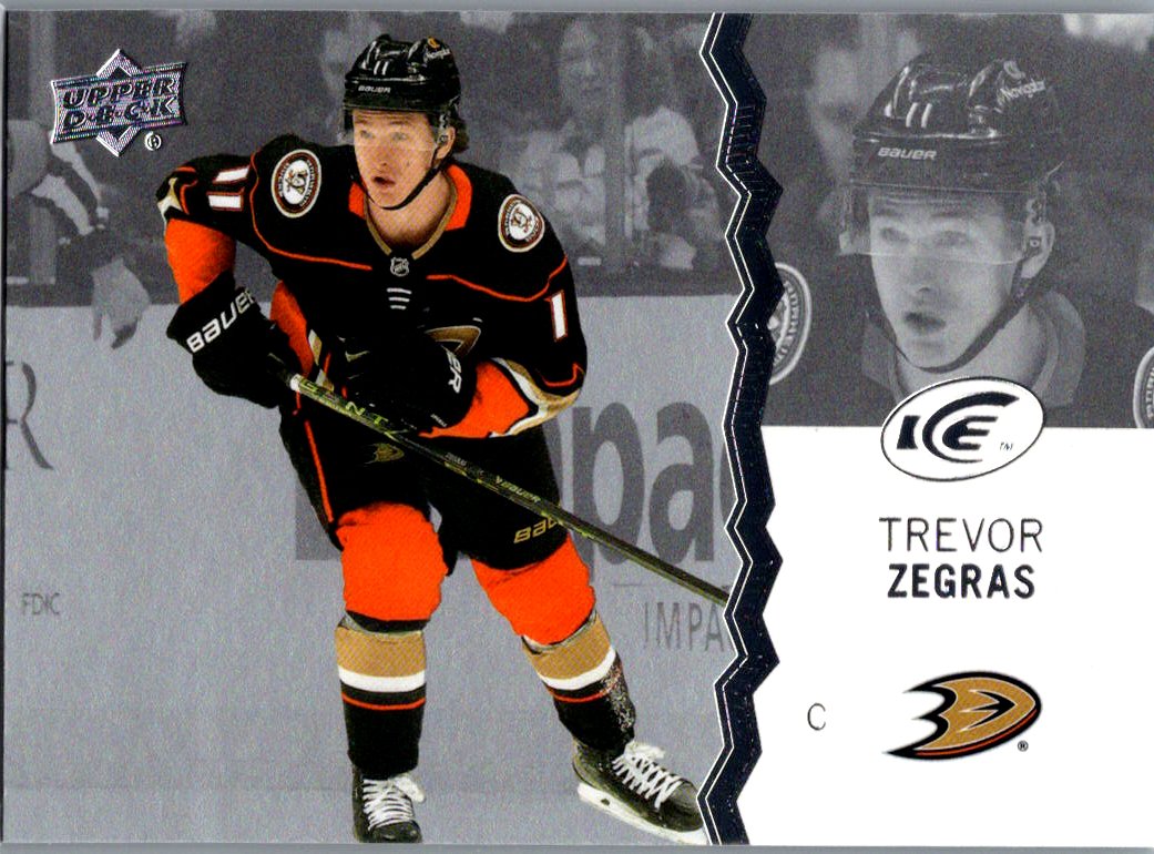 2023-24 Upper Deck Ice Trevor Zegras #6 front