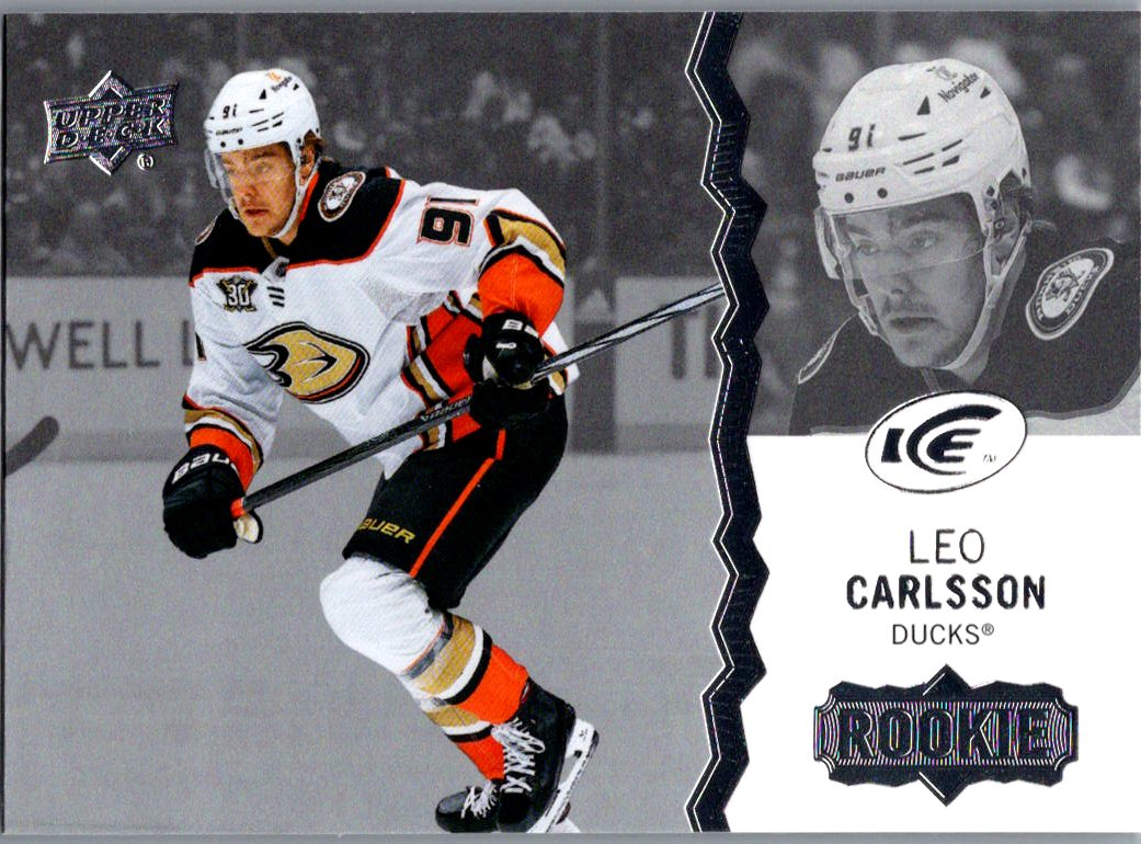 2023-24 Upper Deck Ice Leo Carlsson #254 front