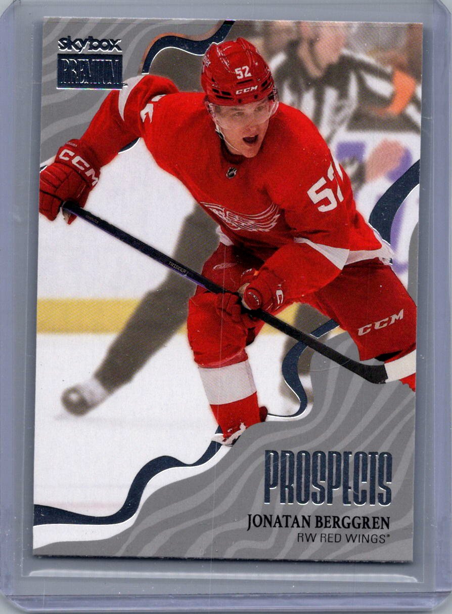 2022-23 SkyBox Metal Universe - Skybox Premium Prospects Jonatan Berggren #PP-28 front