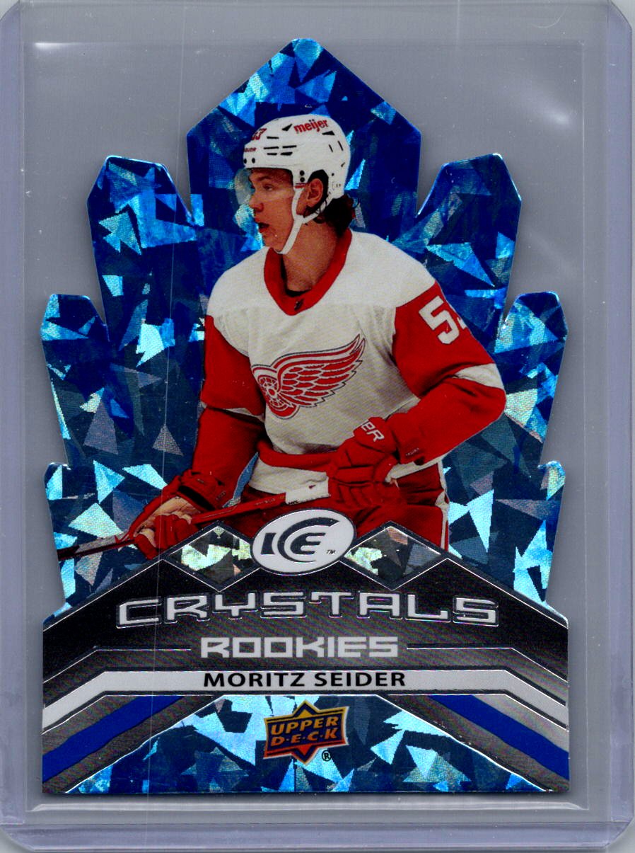 2021-22 Upper Deck Ice - Ice Crystals Moritz Seider #IC-45 front