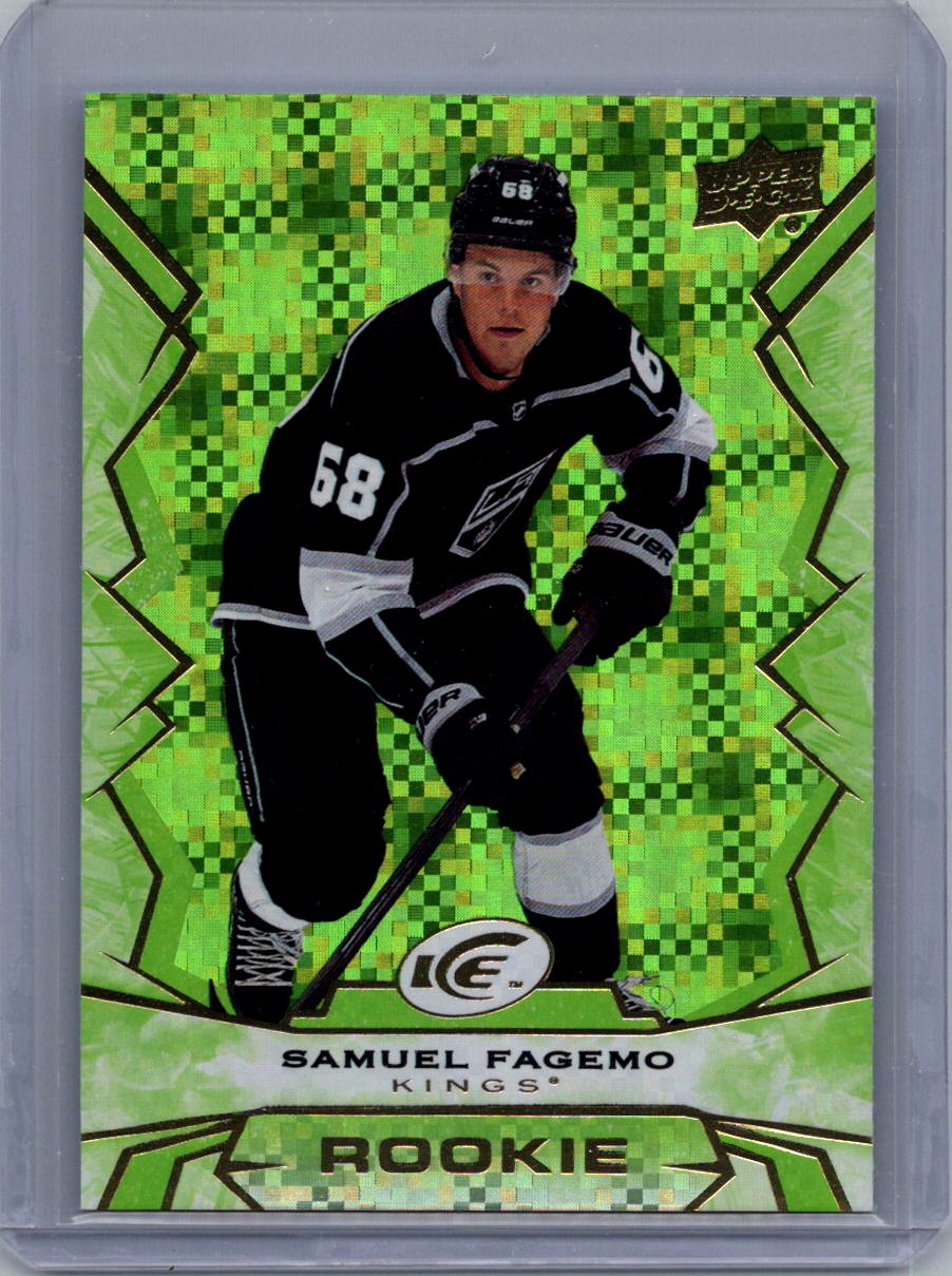 2022-23 Upper Deck Ice - Green Samuel Fagemo #104 front