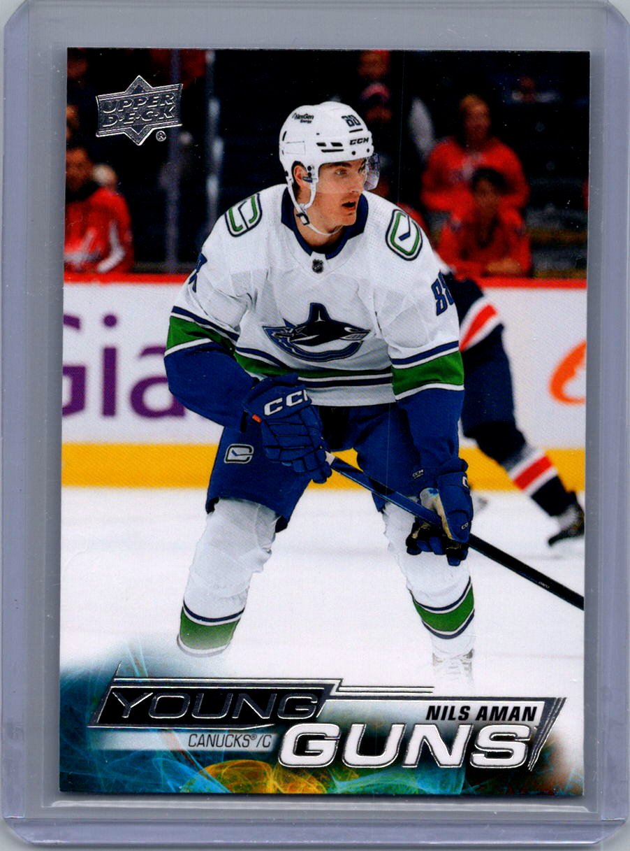 2022-23 Upper Deck Nils Aman #454 RC front