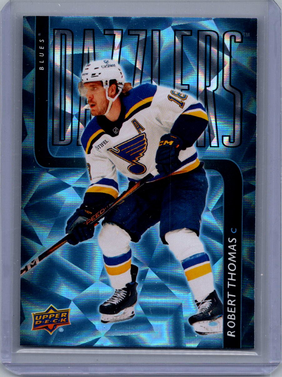 2025-26 Upper Deck - Dazzlers Blue Robert Thomas #DZ-74 front