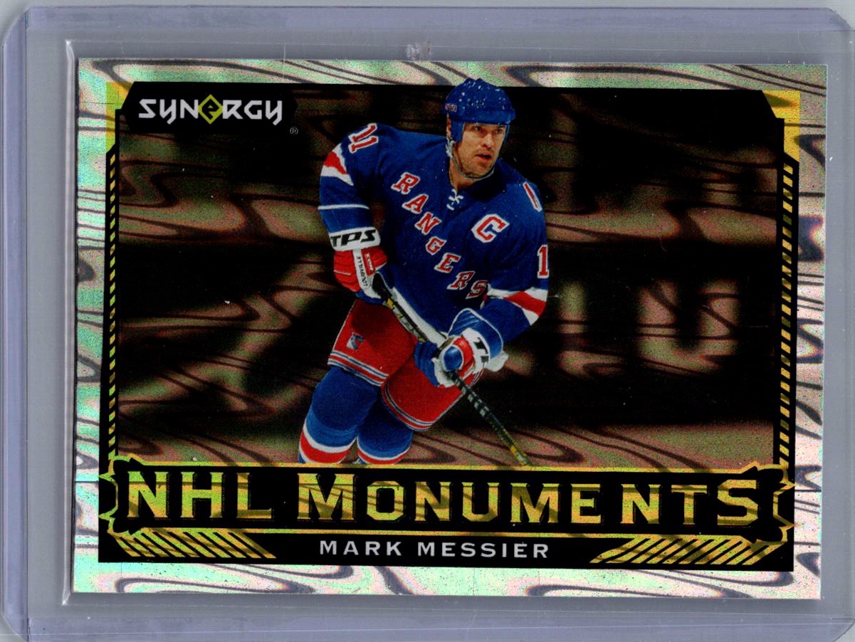 2024-25 Upper Deck Synergy - NHL Monuments Mark Messier #M-9 front