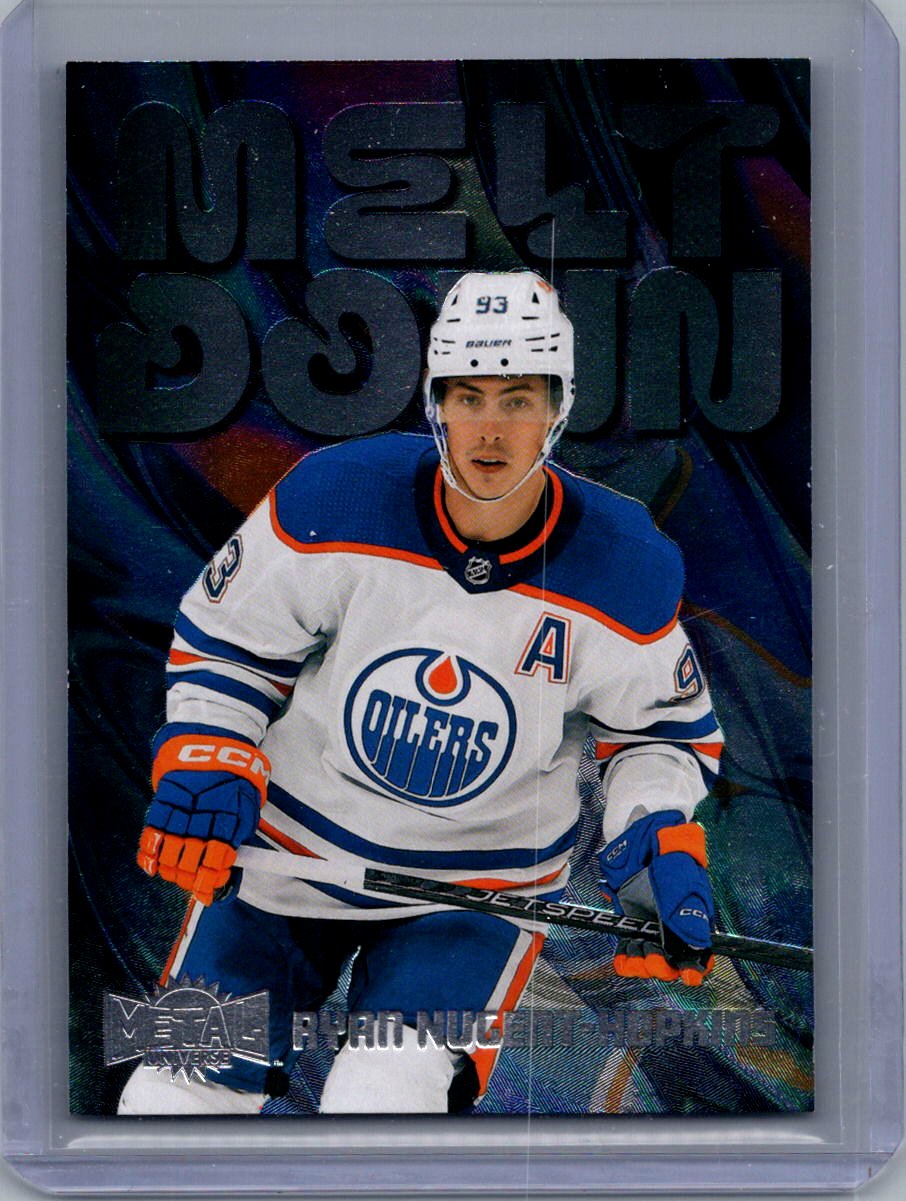 2023-24 SkyBox Metal Universe - Meltdown Ryan Nugent-Hopkins #M7 front