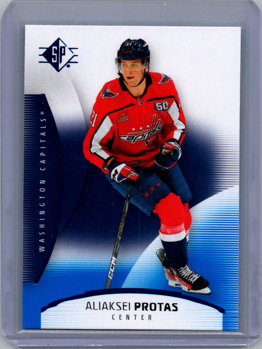 2025-26 SP - Blue Aliaksei Protas #31 front
