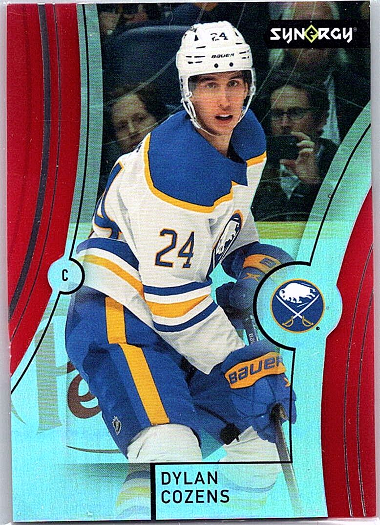 2021-22 Upper Deck Synergy - Red Codes Dylan Cozens #26 front