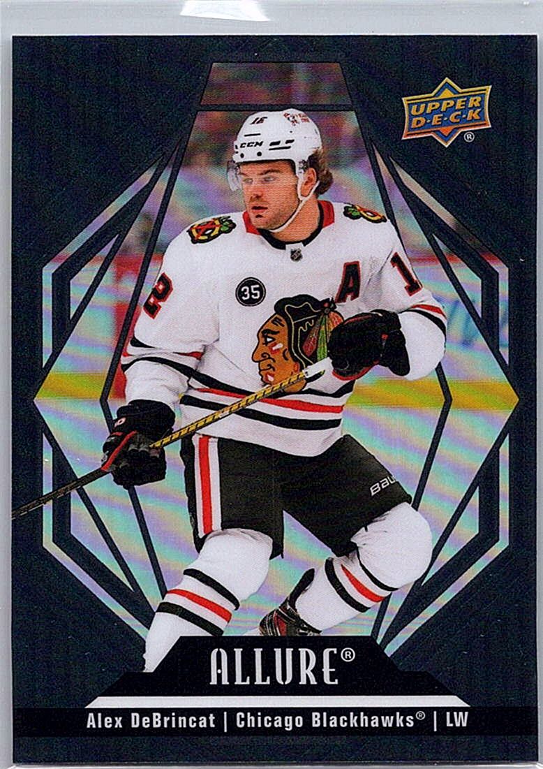 2022-23 Upper Deck Allure - Black Rainbow Alex DeBrincat #56 front