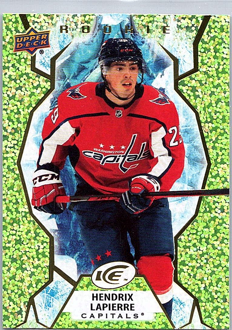 2021-22 Upper Deck Ice - Green Hendrix Lapierre #121 front