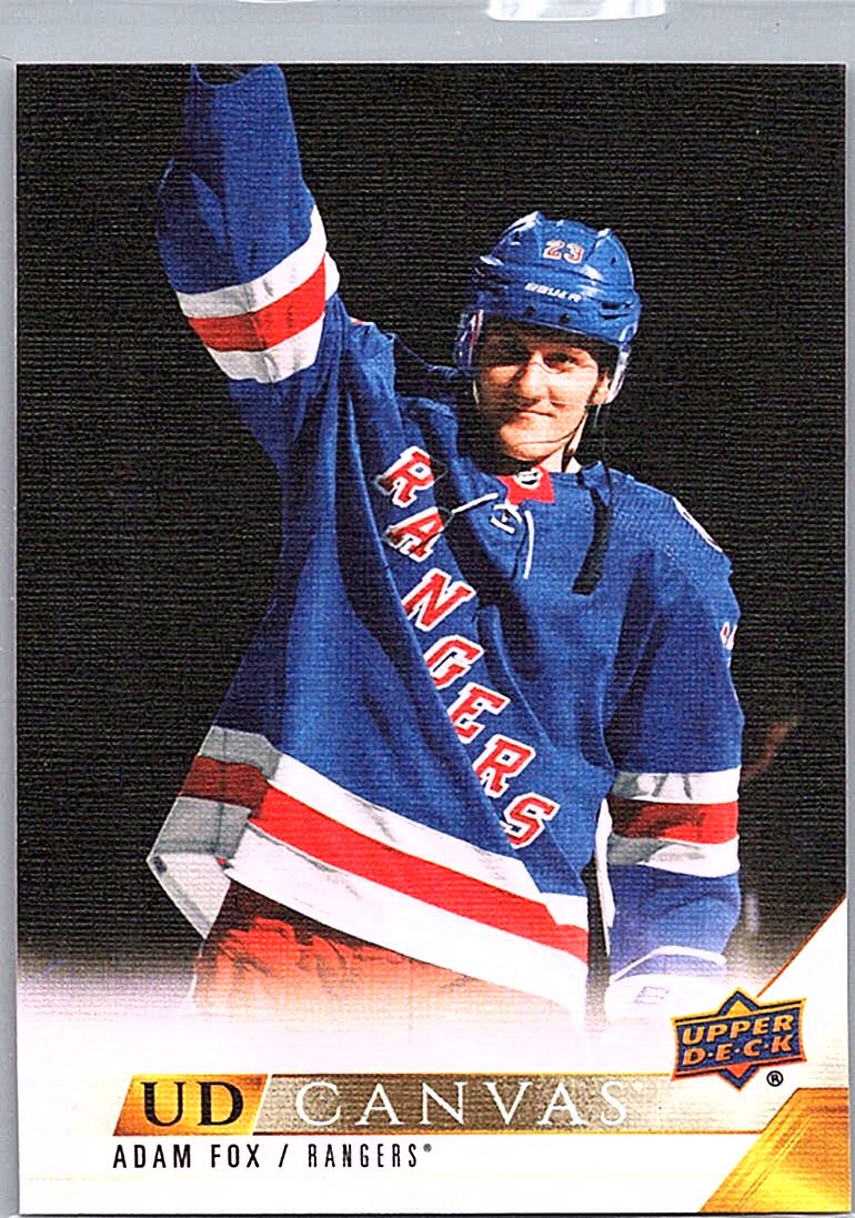 2022-23 Upper Deck - UD Canvas Adam Fox #C53 front