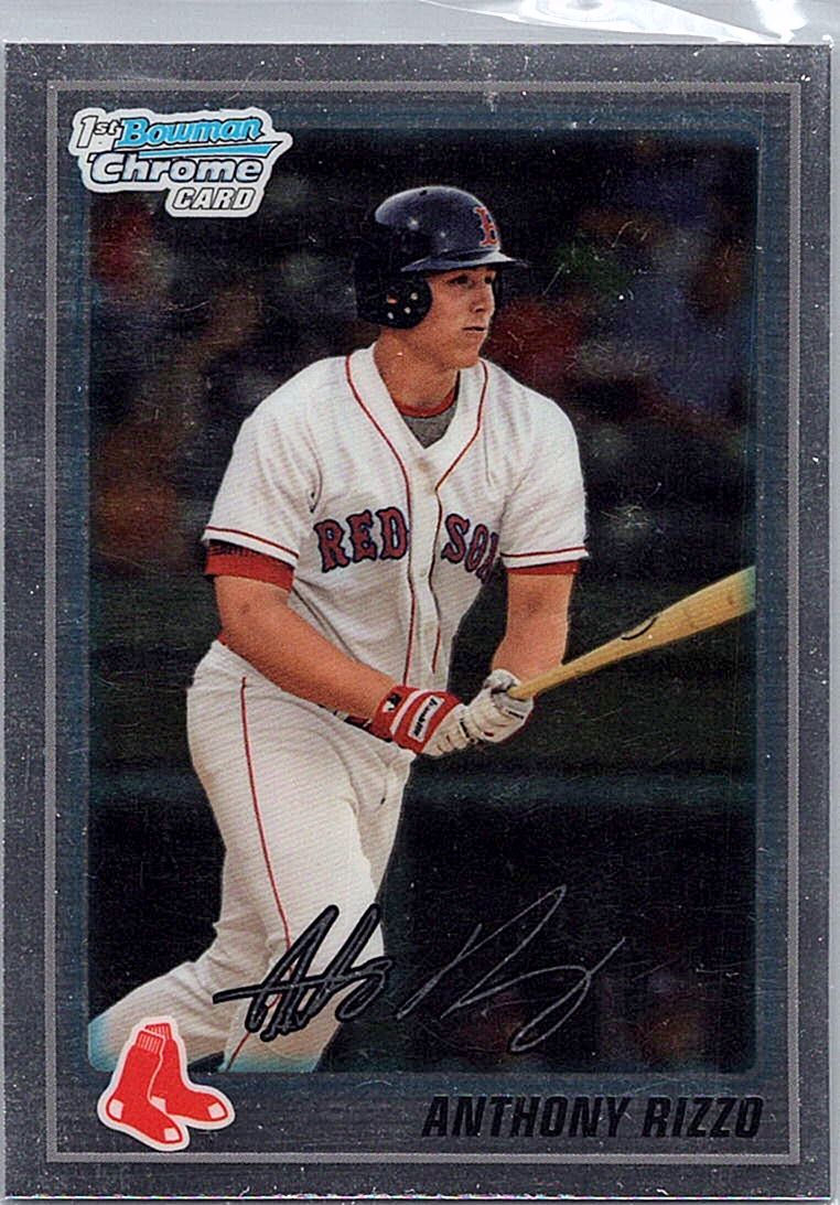2010 Bowman - Chrome Prospects Anthony Rizzo #BCP101 front