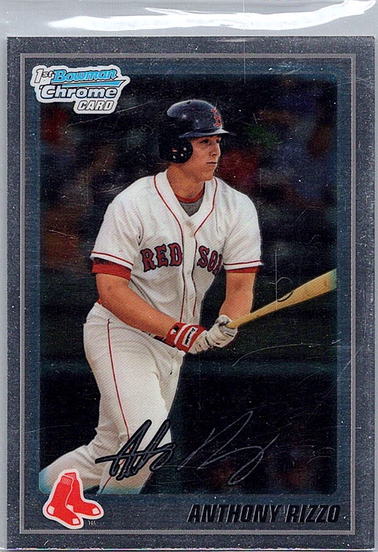 2010 Bowman - Chrome Prospects Anthony Rizzo #BCP101 front