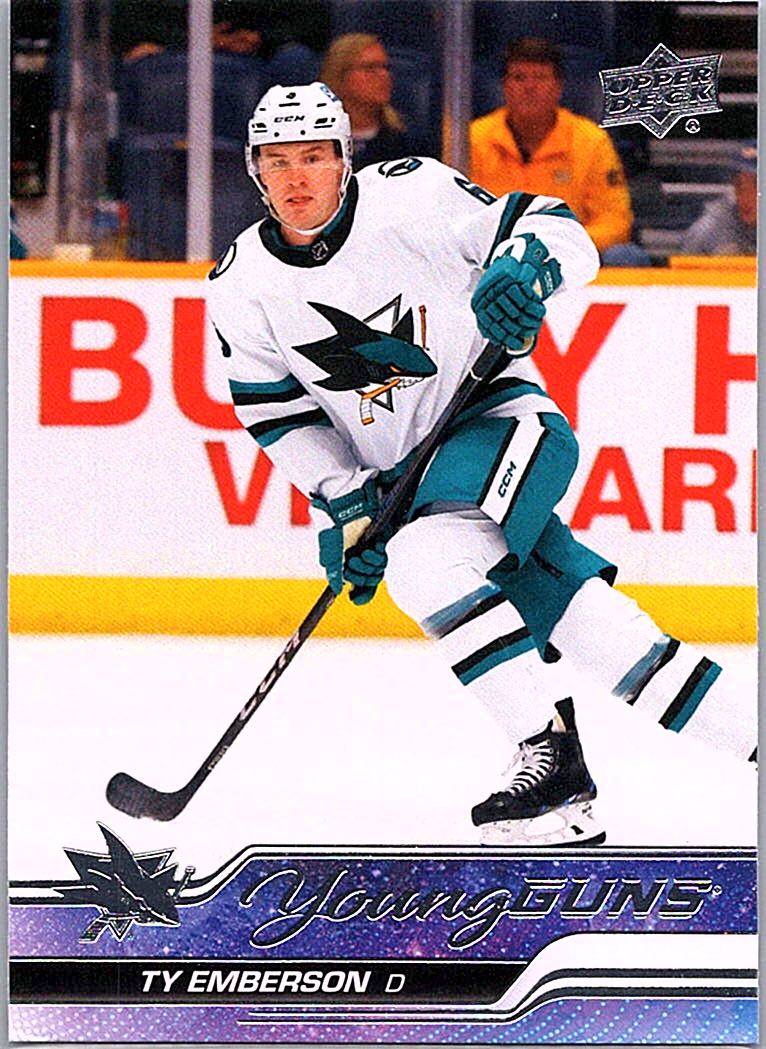 2023-24 Upper Deck Ty Emberson #460 RC front