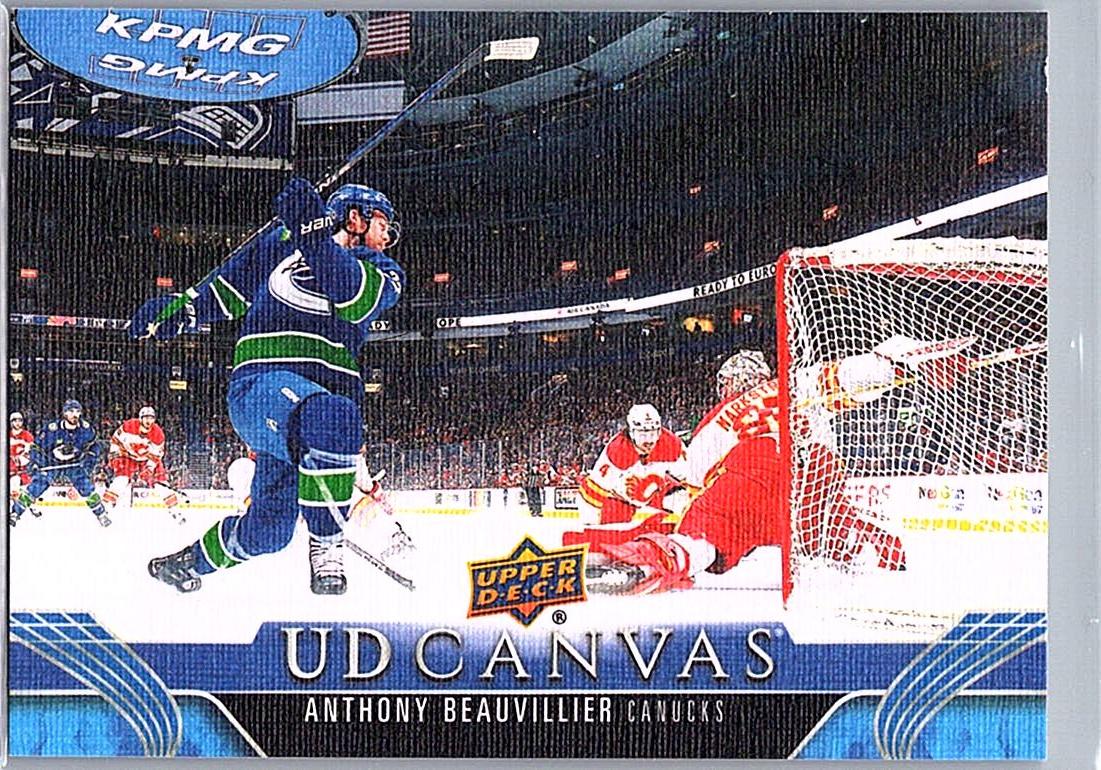 2023-24 Upper Deck - UD Canvas Anthony Beauvillier #C199 front