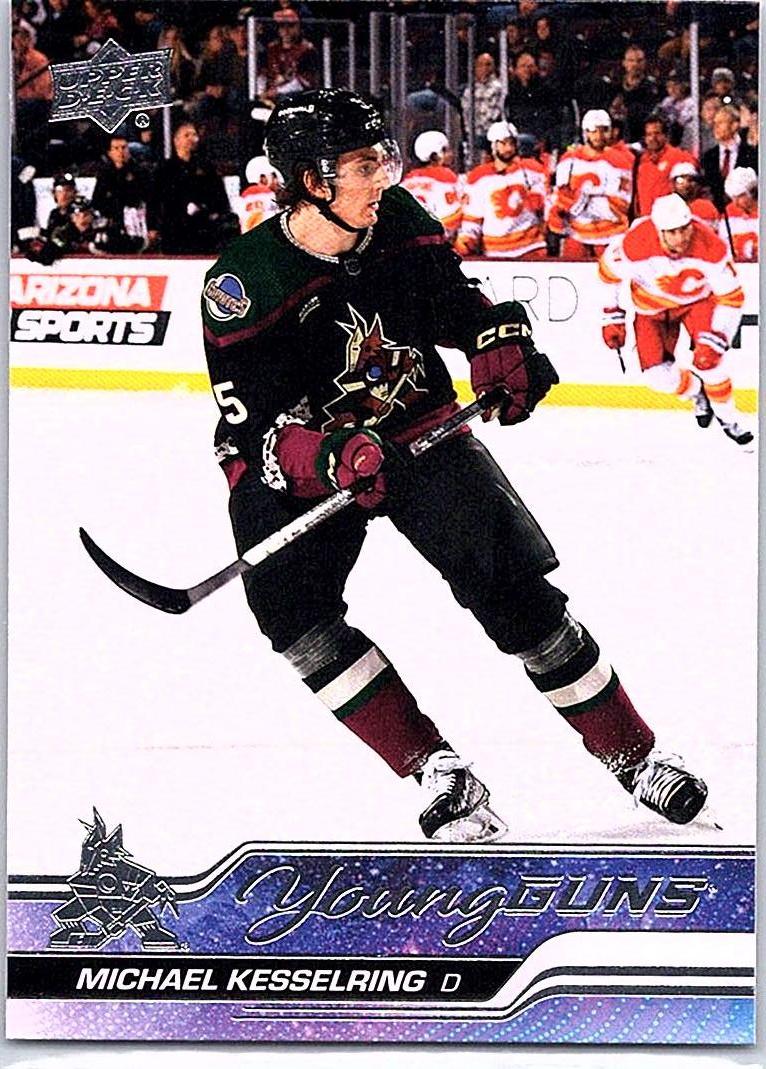 2023-24 Upper Deck Michael Kesselring #481 RC front