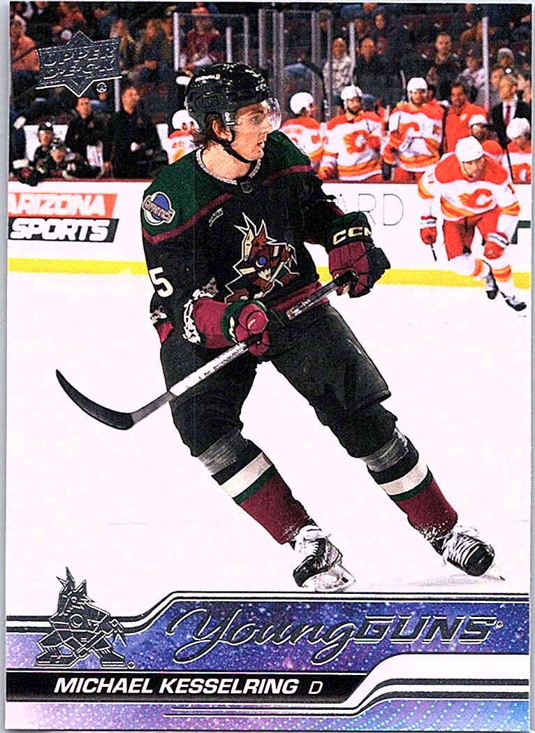 2023-24 Upper Deck Michael Kesselring #481 RC front