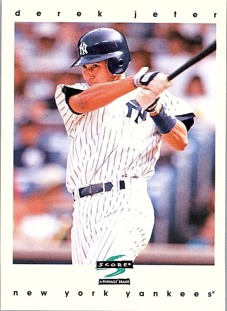 1997 Score Derek Jeter #35 front