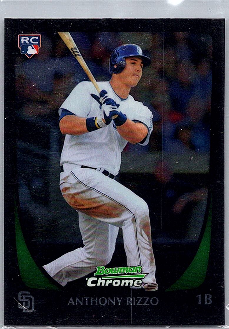 2011 Bowman Draft Picks & Prospects - Chrome Anthony Rizzo #70 RC front