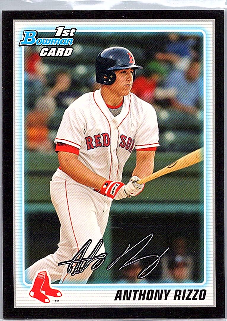 2010 Bowman - Prospects Anthony Rizzo #BP101 front