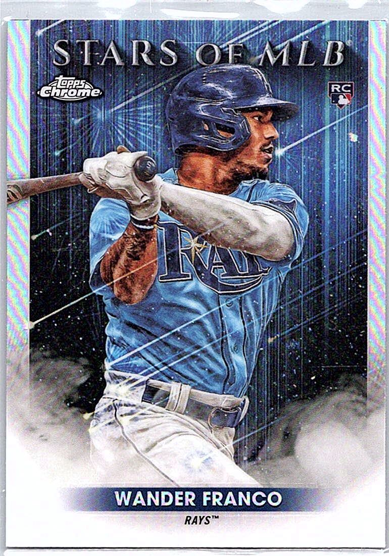 2022 Topps - Stars of MLB Chrome Wander Franco #SMLBC-20 front