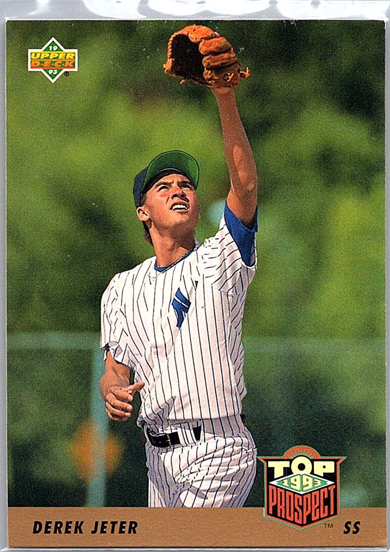 1993 Upper Deck Derek Jeter #449 RC front