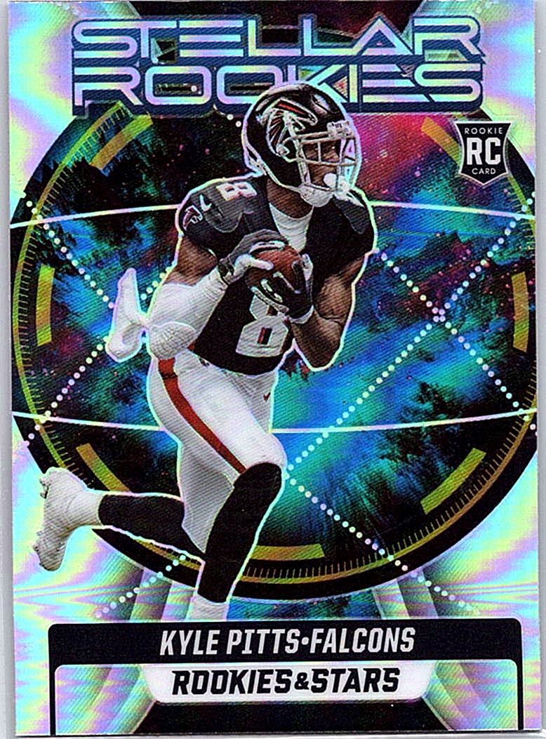 2021 Panini Rookies & Stars - Stellar Rookies Silver Kyle Pitts #SR-10 front