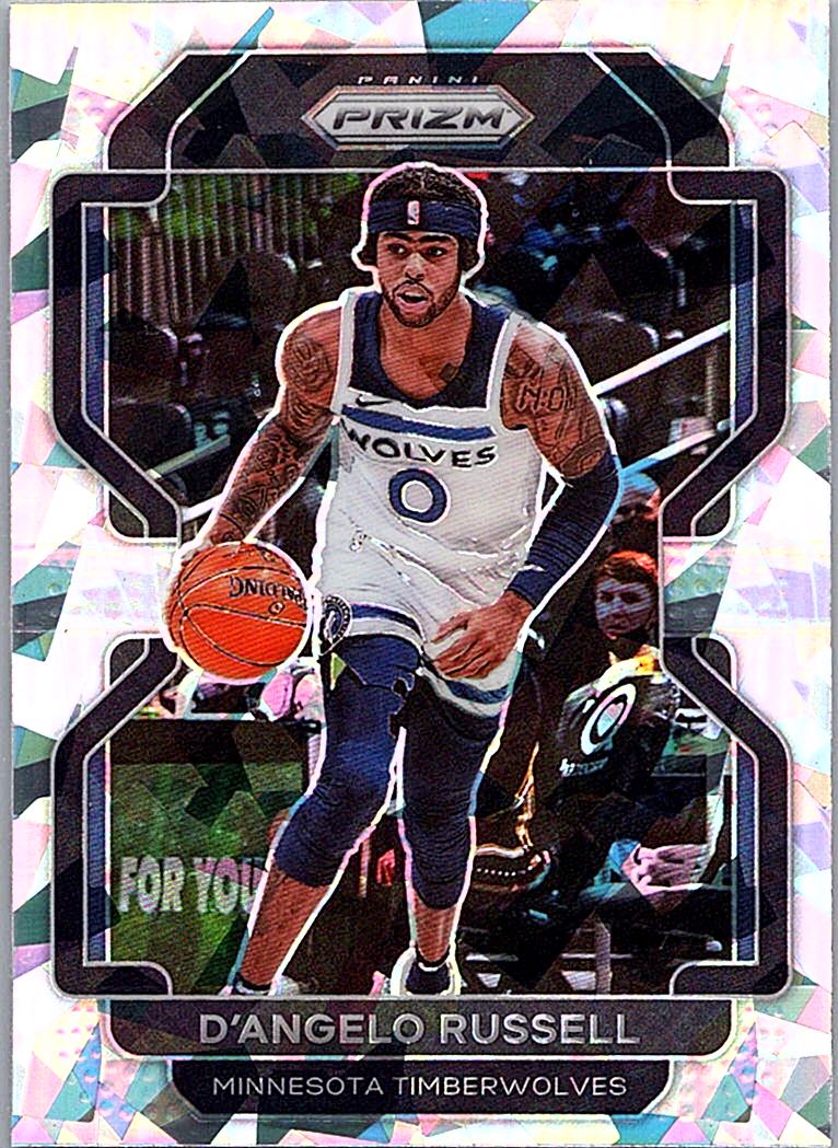 2021-22 Panini Prizm - Ice D'Angelo Russell #52 front