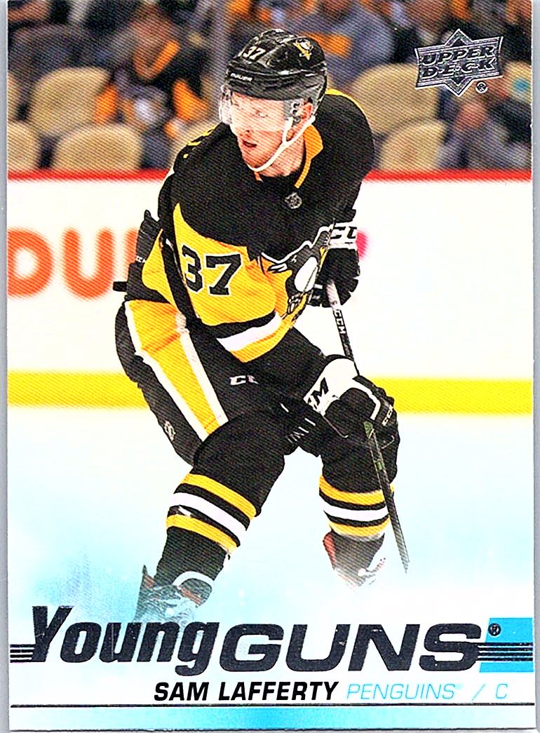 2019-20 Upper Deck Sam Lafferty #496 RC front