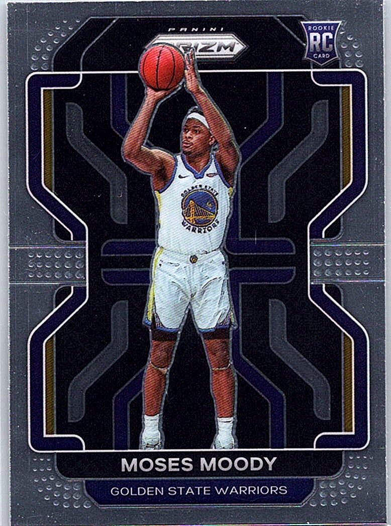 2021-22 Panini Prizm Moses Moody #308 RC front