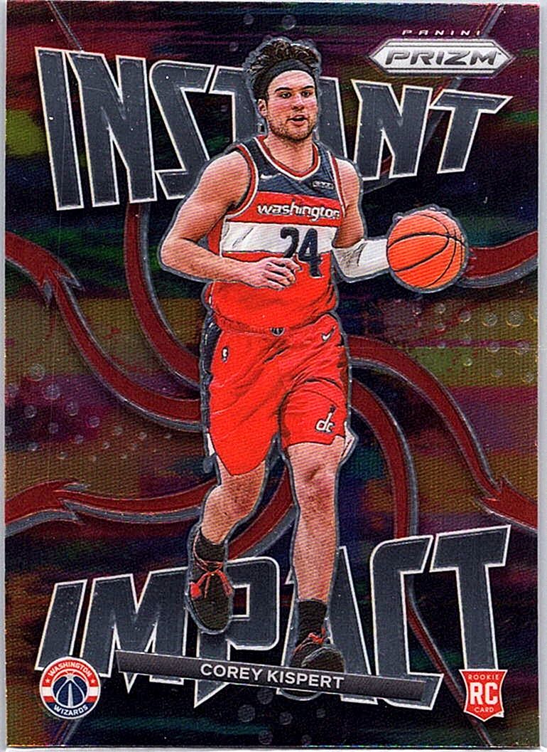 2021-22 Panini Prizm - Instant Impact Corey Kispert #14 front