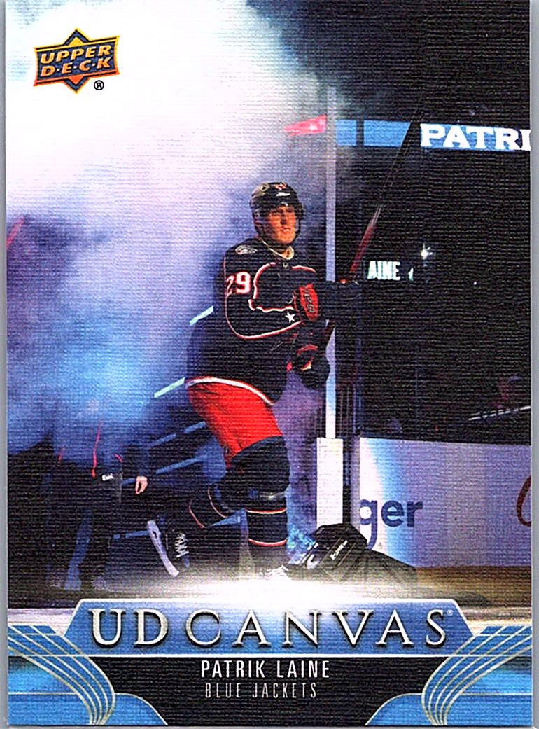 2023-24 Upper Deck - UD Canvas Patrik Laine #C329 front