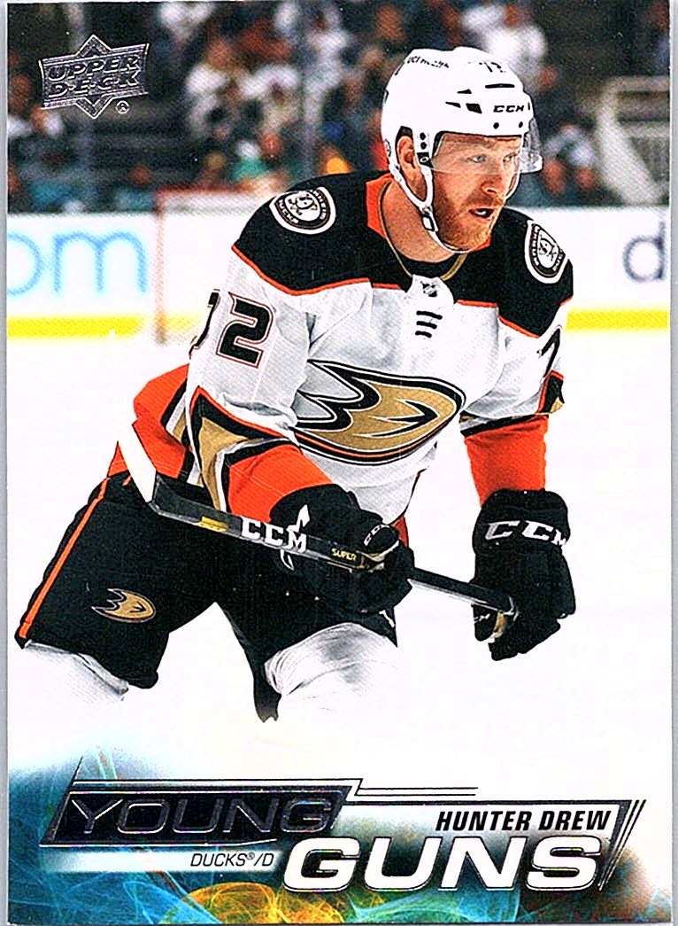2022-23 Upper Deck Hunter Drew #476 RC front